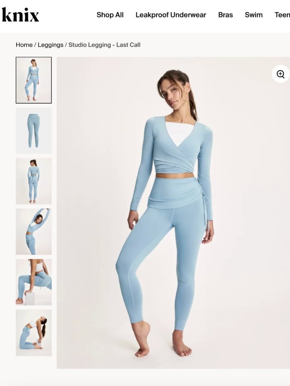 knix Studio Leggings BNWT